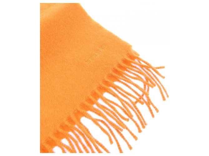 Stola in cashmere Hermès arancione - vista 2