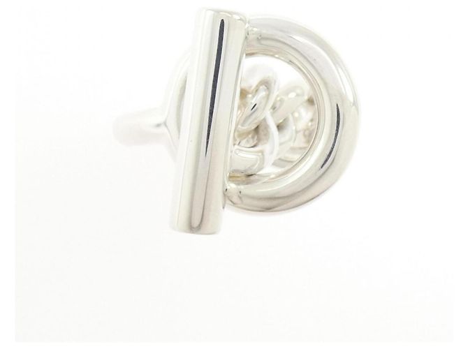 Ring Anello Croisette di Hermès Argento - vista 2