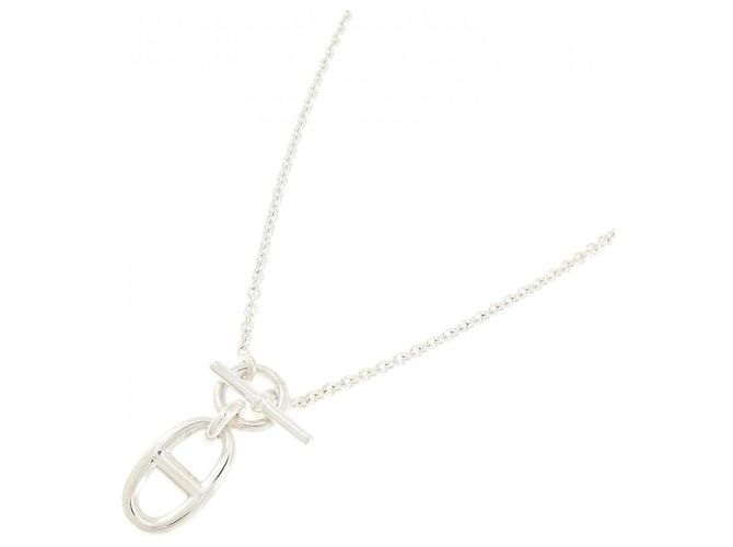 Collana Chaine d'Ancre Hermès Argento - vista 2
