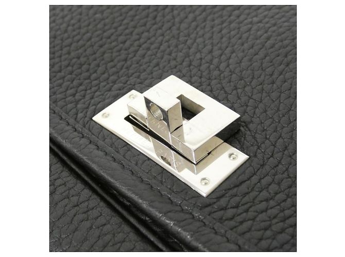 Bolso Hermès Document Victoria 2 Negro - vista 5