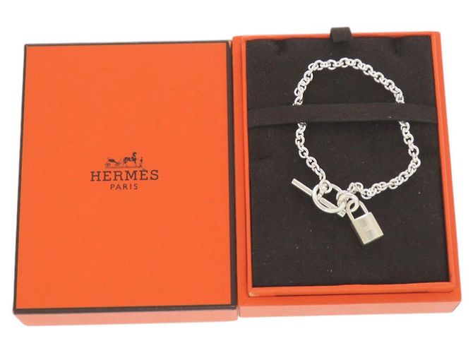 Pulsera Charm Amulette Cadena de Hermès Plata - vista 2