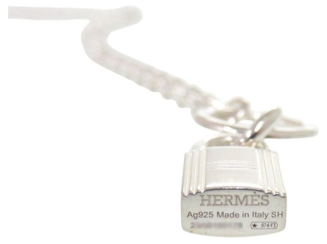 Pulsera Charm Amulette Cadena de Hermès Plata - vista 5