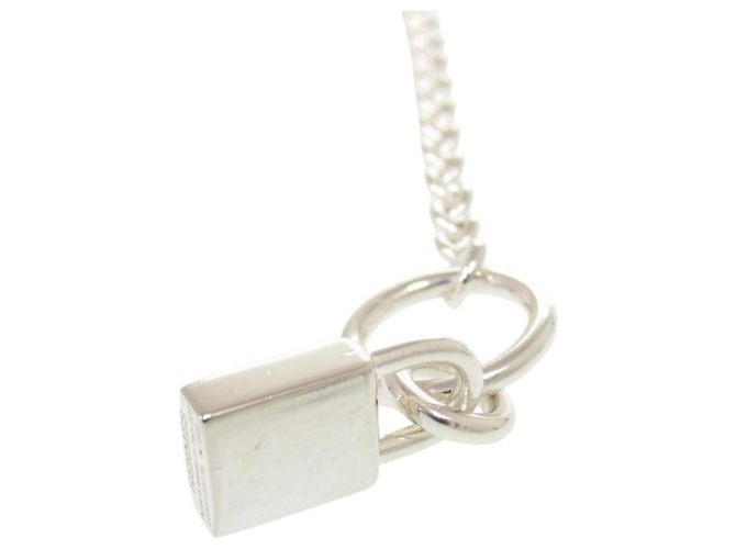 Pulsera Charm Amulette Cadena de Hermès Plata - vista 7