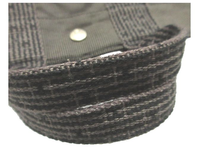 Hermès Hermes Herline PM Canvas Tote Bag Grau Braun - Ansicht 4