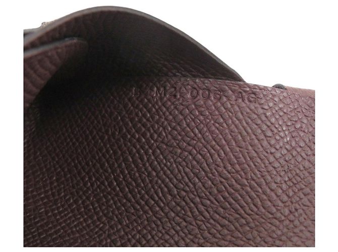 Tarjetero Hermès Calvi Duo en piel Epsom Castaño - vista 8