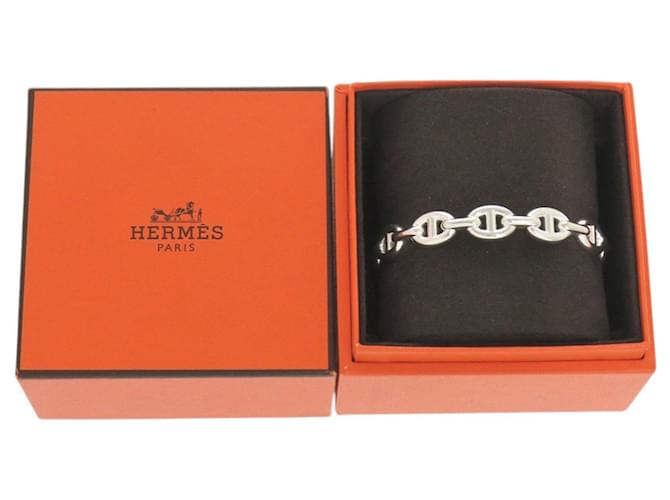 Hermès Bracciale Chaine d'Ancre Enchainée Hermes Argento - vista 2