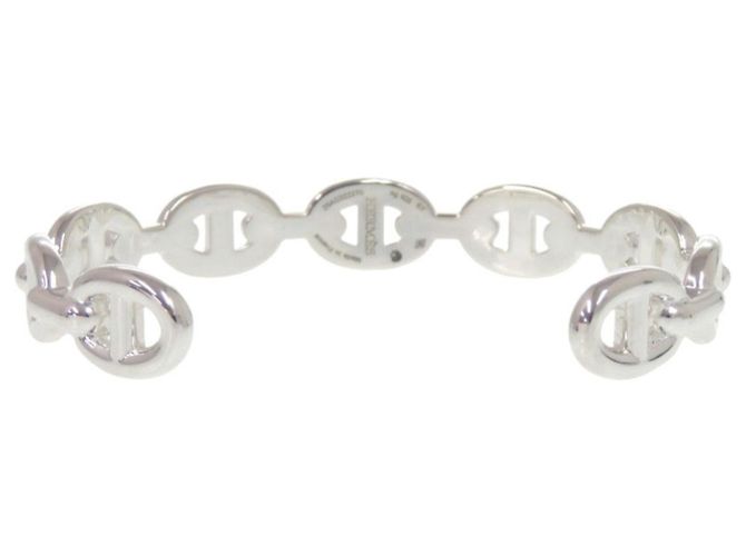 Hermès Bracciale Chaine d'Ancre Enchainée Hermes Argento - vista 3