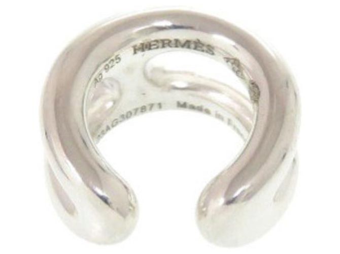 Hermès Hermes Chaine d'Ancre Punk Ear Cuff Argento - vista 4
