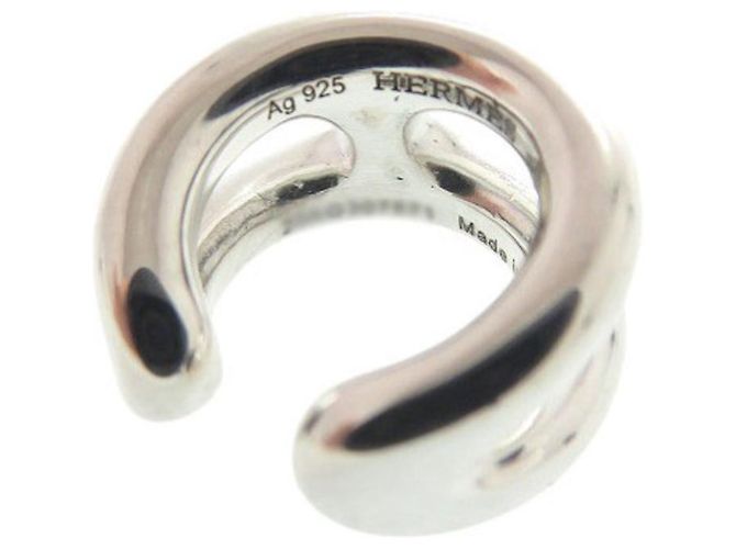 Hermès Hermes Chaine d'Ancre Punk Ear Cuff Argento - vista 5