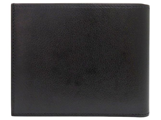 Hermès Hermes Citizen Twill Compact Bifold Geldbörse aus Evergrain-Kalbsleder Schwarz - vista 3