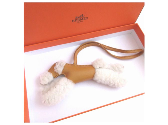 Hermès Portachiavi Hermes Buddy U Charm Marrone - vista 2