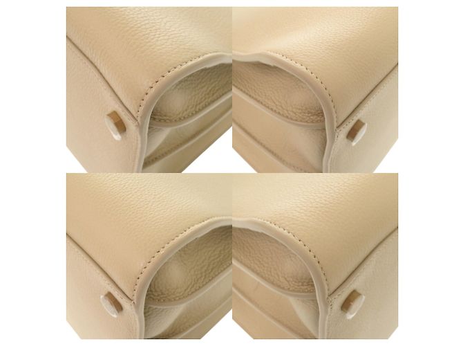 Borsa Yves Saint Laurent Sac de Jour Medium Beige - vista 5