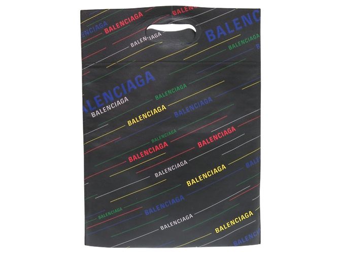 Everyday Borsa Tote Balenciaga in pelle nera Nero - vista 2