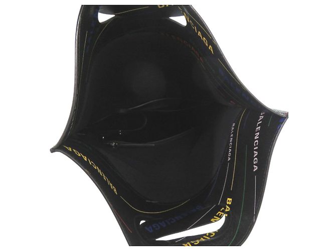 Everyday Borsa Tote Balenciaga in pelle nera Nero - vista 4