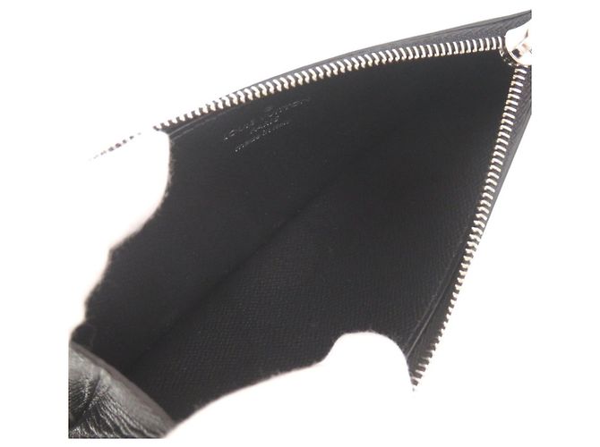 Portacarte e portamonete Louis Vuitton Taigarama Monogram Eclipse Nero Monogramma - vista 4