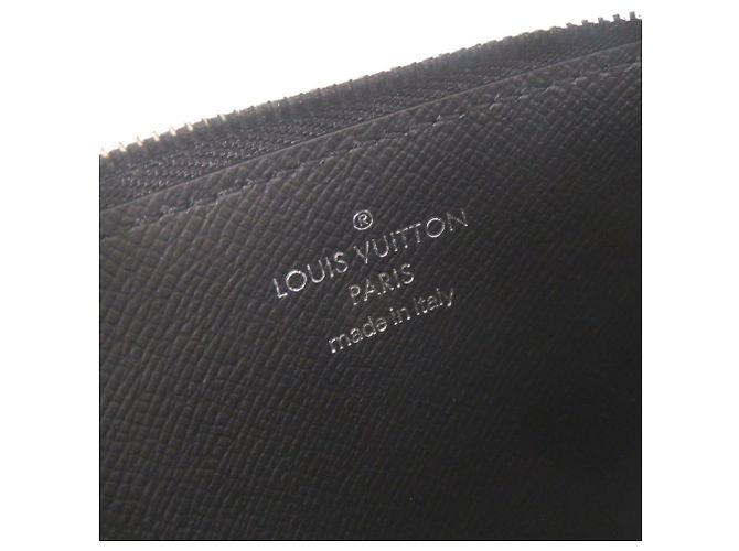 Portacarte e portamonete Louis Vuitton Taigarama Monogram Eclipse Nero Monogramma - vista 5