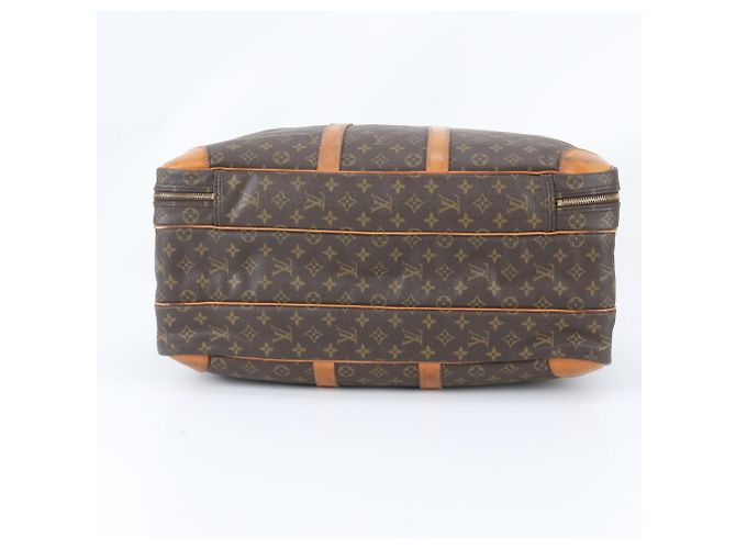 Borsa Boston Louis Vuitton Monogram Sirius 55 in pelle Marrone - vista 6