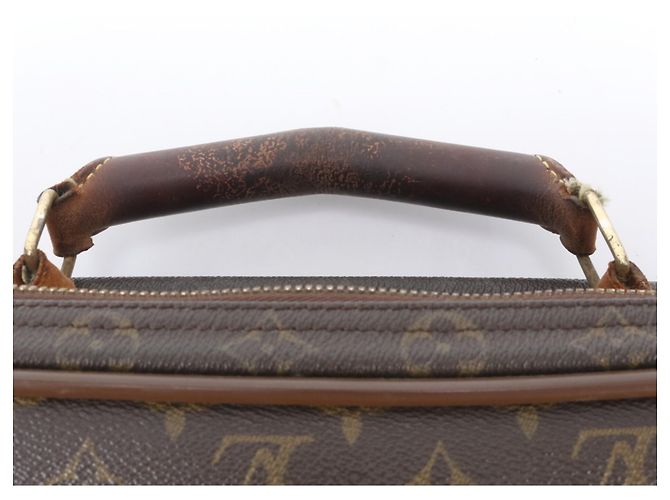Borsa Boston Louis Vuitton Monogram Satellite 53 Marrone - vista 11