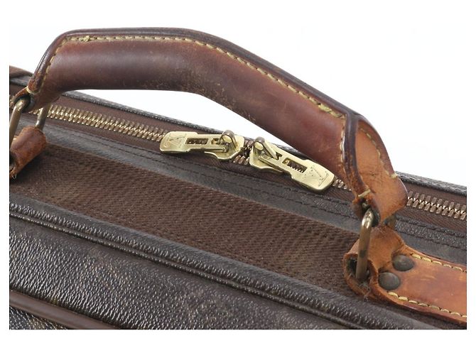 Borsa Boston Louis Vuitton Monogram Satellite 53 Marrone - vista 2