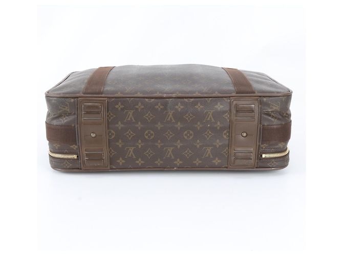 Borsa Boston Louis Vuitton Monogram Satellite 53 Marrone - vista 6
