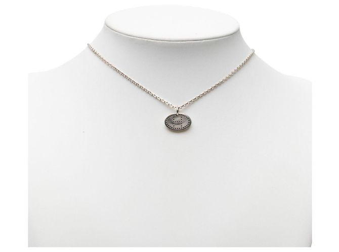 Hermès Hermes Eclipse Evelyne Halskette Silber - Ansicht 7