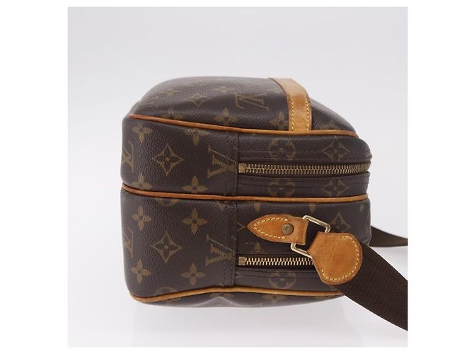 Louis Vuitton Reporter Monogram PM Marrone - vista 3