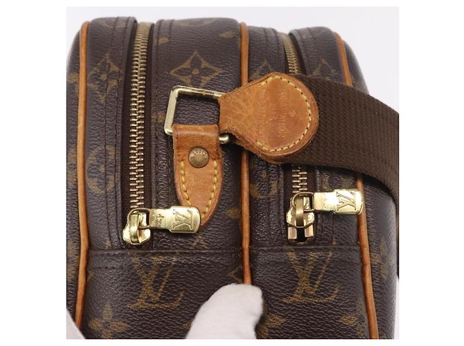 Louis Vuitton Reporter Monogram PM Marrone - vista 6