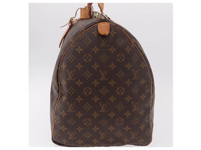 Louis Vuitton Keepall Monogram 60 Marrom - vista 3