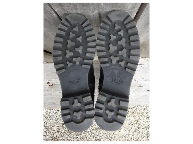 Botas de cuero negro Bally - vista 5
