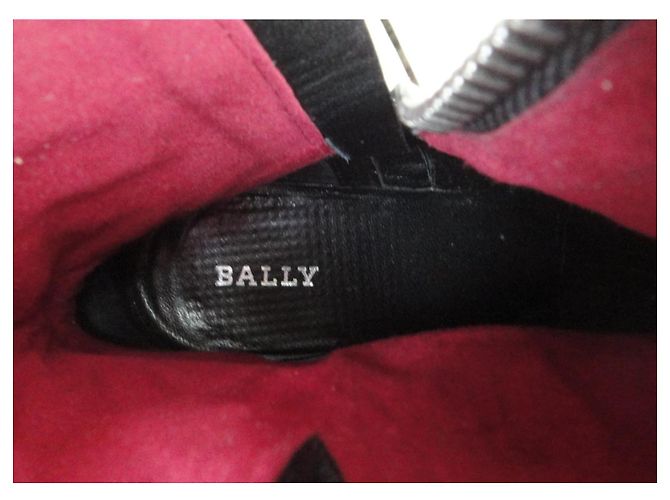 Botas de cuero negro Bally - vista 6