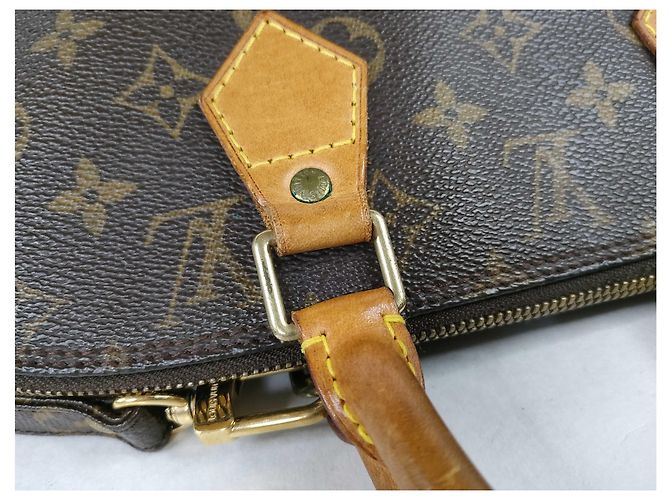 Louis Vuitton Vintage Alma Monogram Canvas PM Marrone - vista 5