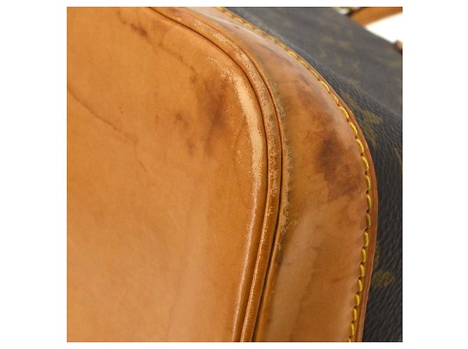 Louis Vuitton Alma Monogram Canvas MM Marrone - vista 6