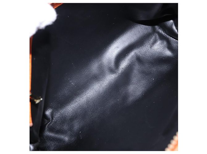 Bottega Veneta Nodini Intrecciato Nappa Small Arancione - vista 5