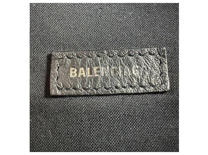 Borsa a tracolla Balenciaga nera e rosa in pelle Nero - vista 12