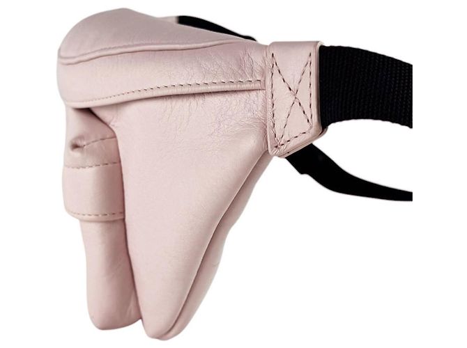 Borsa a tracolla Balenciaga nera e rosa in pelle Nero - vista 2
