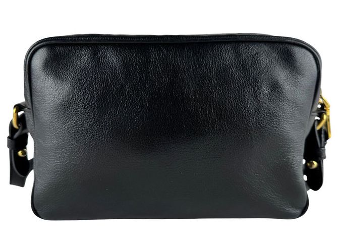 Prada Schultertasche aus schwarzem Leder - Ansicht 3