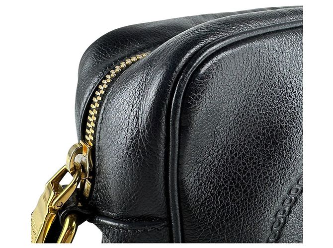 Prada Schultertasche aus schwarzem Leder - Ansicht 7
