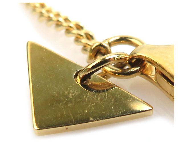 Bracciale con charm dorato Prada D'oro - vista 6