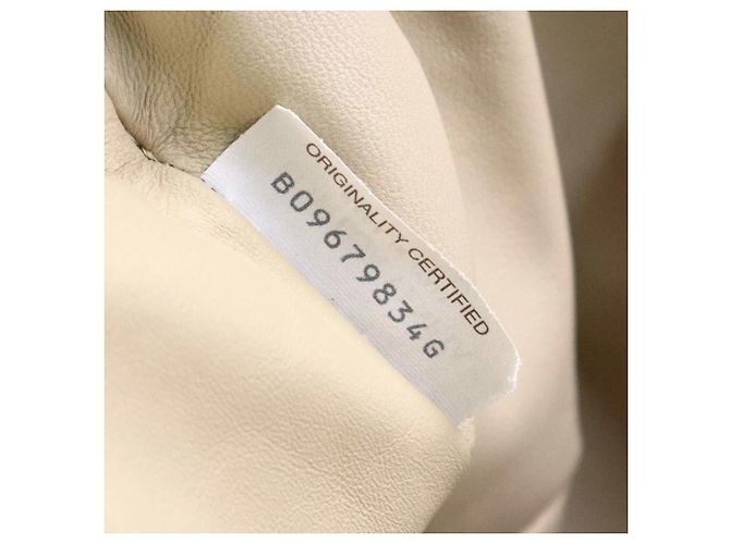 Borsa a tracolla Bottega Veneta color crema Crudo - vista 16