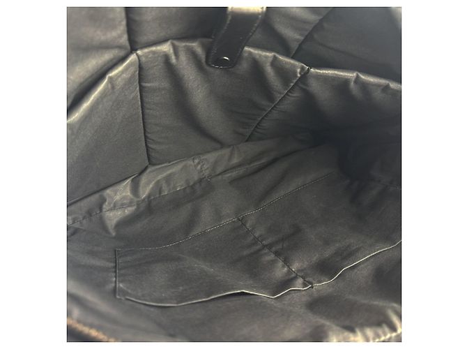 Borsa a mano in pelle nera Bottega Veneta Nero - vista 5