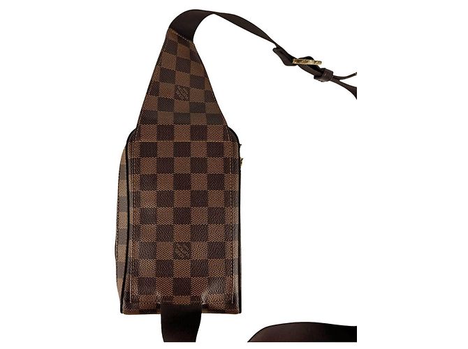 Borsa a tracolla Louis Vuitton Damier Geronimos Damier ebene - vista 3