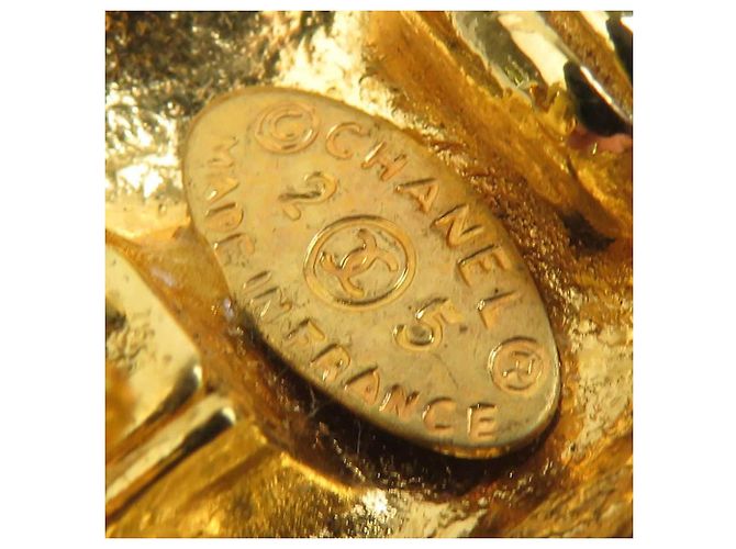 Orecchini a clip dorati Chanel D'oro - vista 7