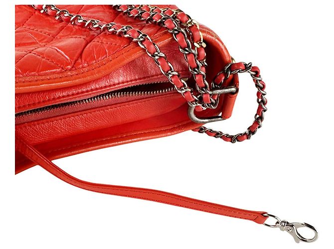 Chanel Gabrielle de Small Hobo Schultertasche Orange - Ansicht 12