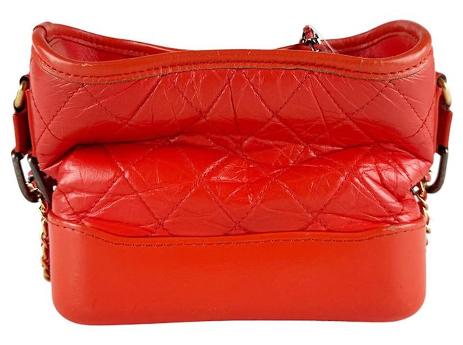 Chanel Gabrielle de Small Hobo Schultertasche Orange - Ansicht 3