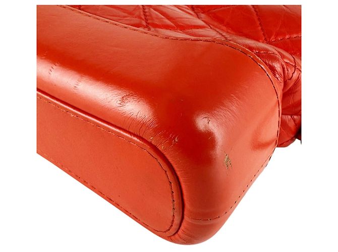 Chanel Gabrielle de Small Hobo Schultertasche Orange - Ansicht 8