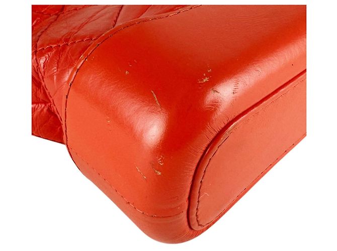 Chanel Gabrielle de Small Hobo Schultertasche Orange - Ansicht 9