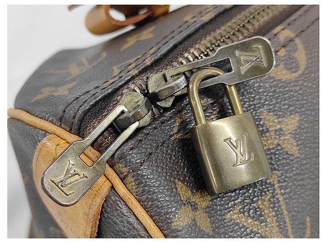 Louis Vuitton Keepall Monogram Canvas 45 Marrone - vista 7