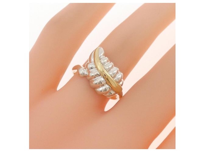 Anello a fascia in argento e oro giallo Tiffany & Co. - vista 5