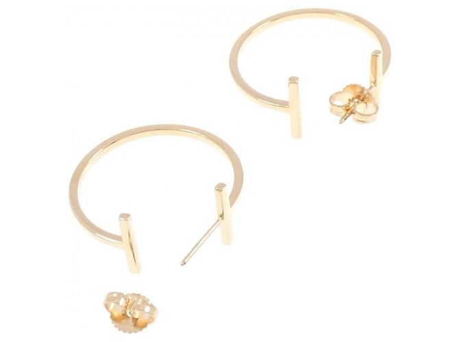 Orecchini a cerchio T Wire Medium di Tiffany & Co. - vista 3