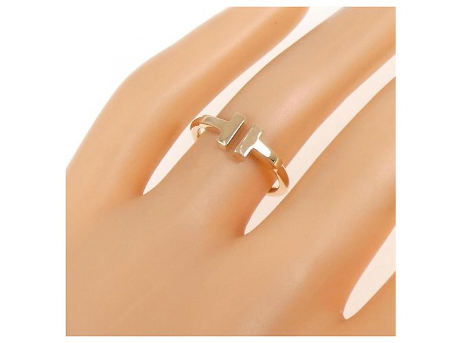 Tiffany & Co Anello Tiffany T Wire in oro rosa 18K - vista 5